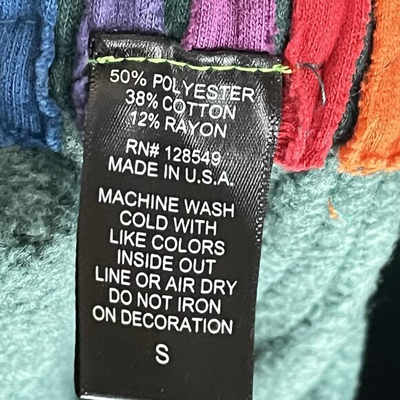 Aviator Nation 5 Stripe Sweatpants Forest Green Sz Small Womens - Picture 6 of 6